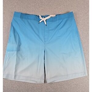 Sonoma Board Shorts Mens Size XXL Lined 7" Inseam Swimming Trunks Short Blue NEW